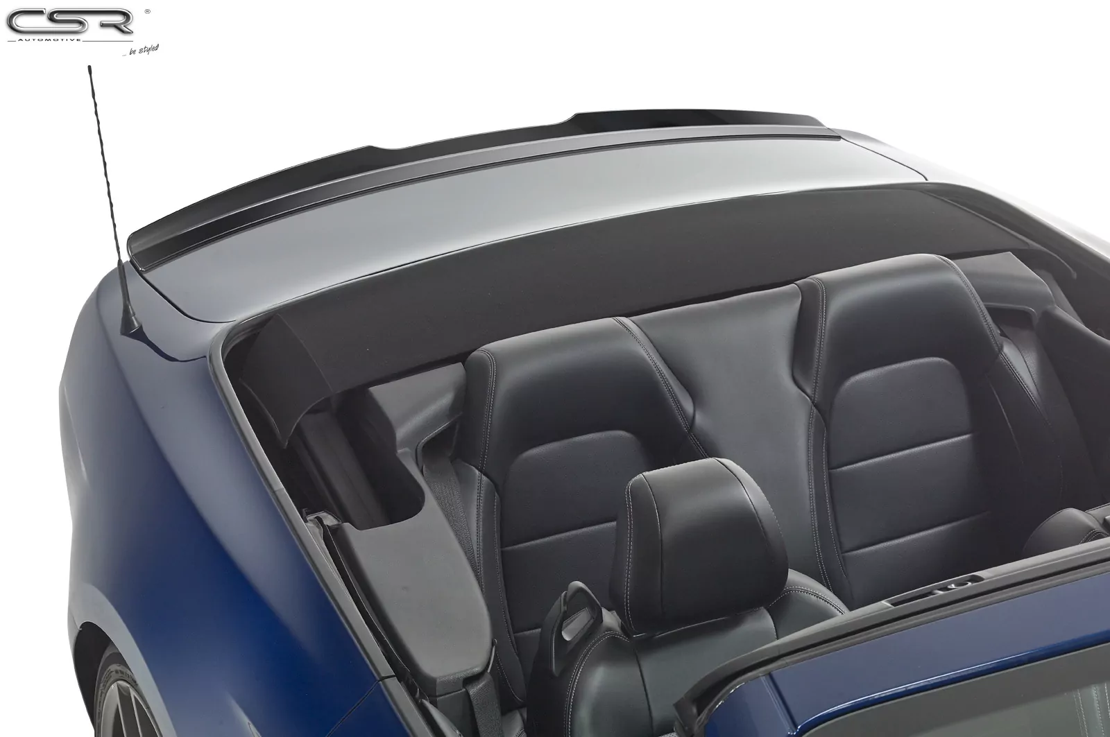 Heckflügel mit ABE für Ford Mustang VI HF720-M Carbon Look (matt)