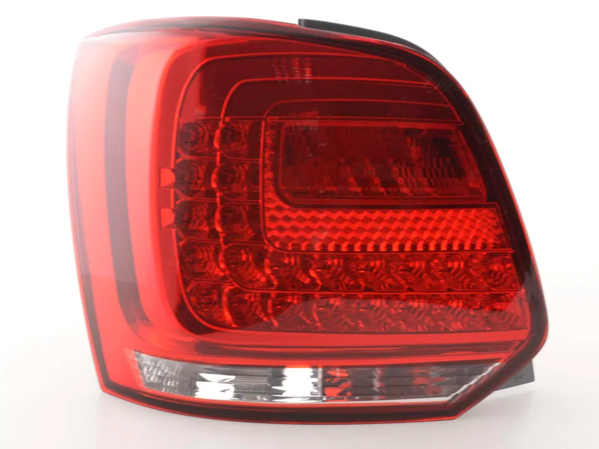 LED Rückleuchten Set VW Polo 6R Bj. ab 2009 klar/rot