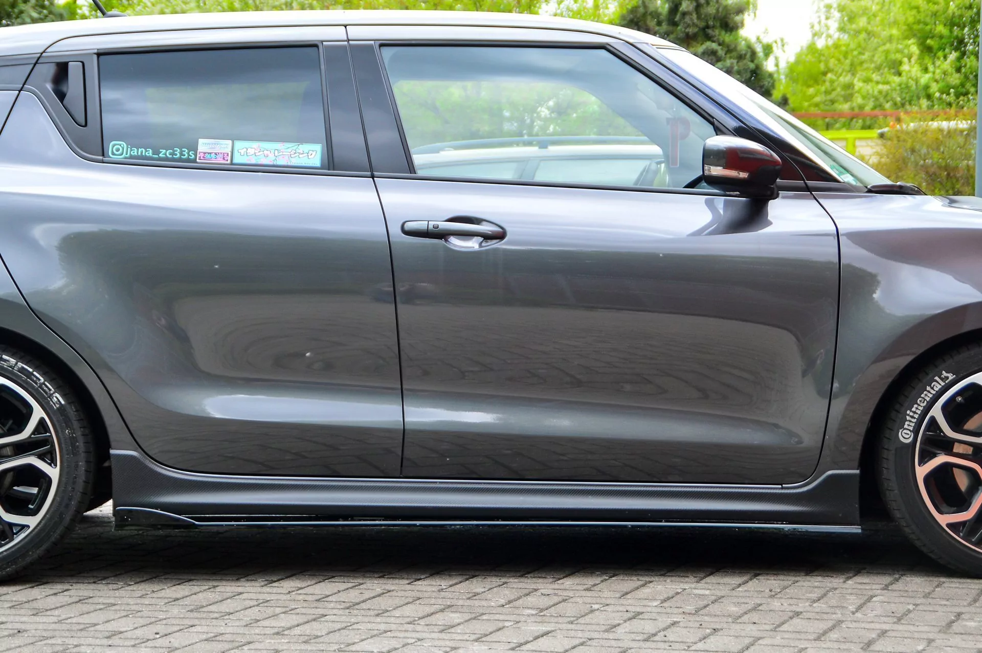 Seitenschweller im Cup3 Look für Suzuki Swift SportRZ/AZ