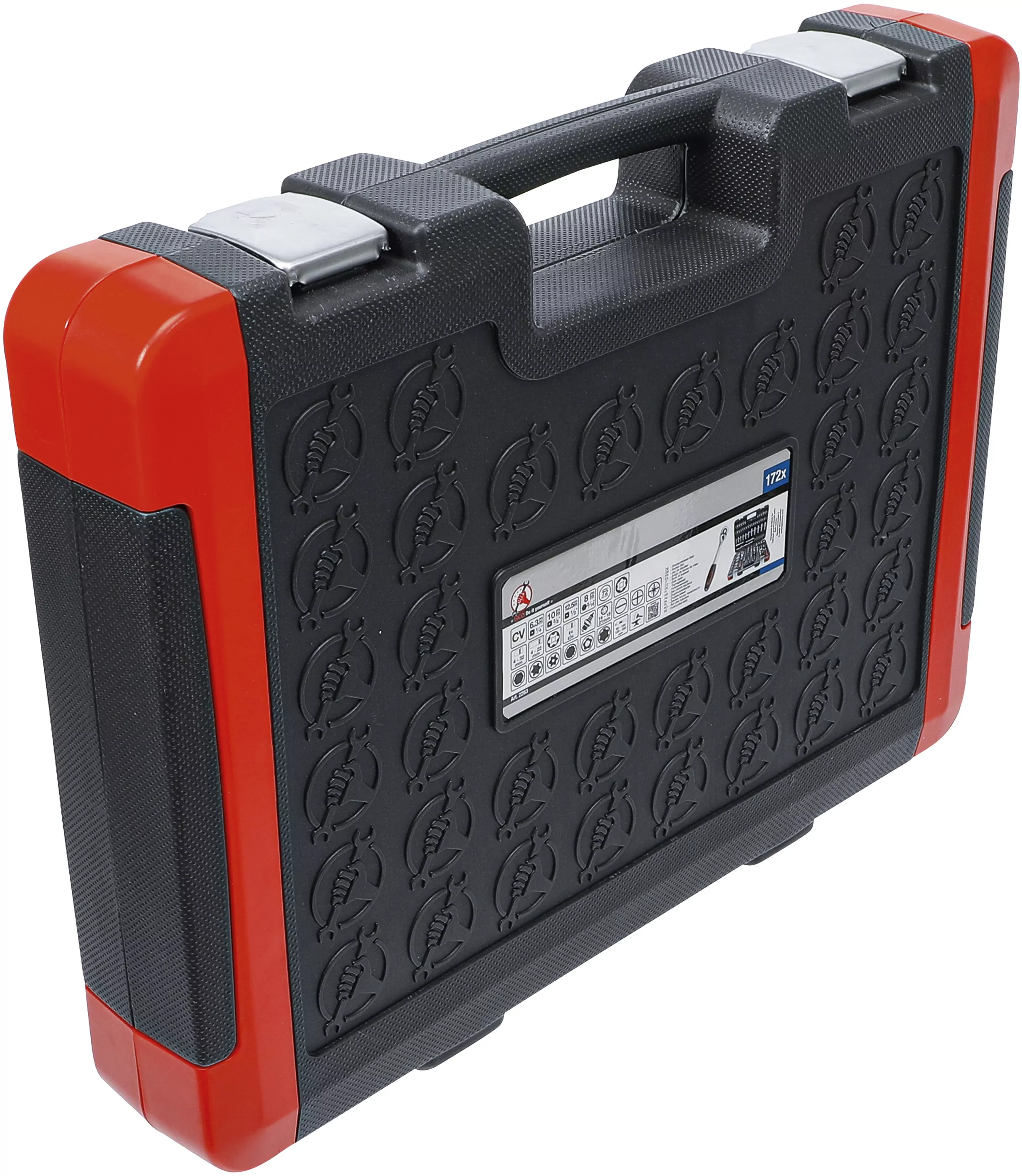 Steckschlüssel-Satz | Antrieb 6,3 mm (1/4") / 10 mm (3/8") / 12,5 mm (1/2") | 172-tlg.