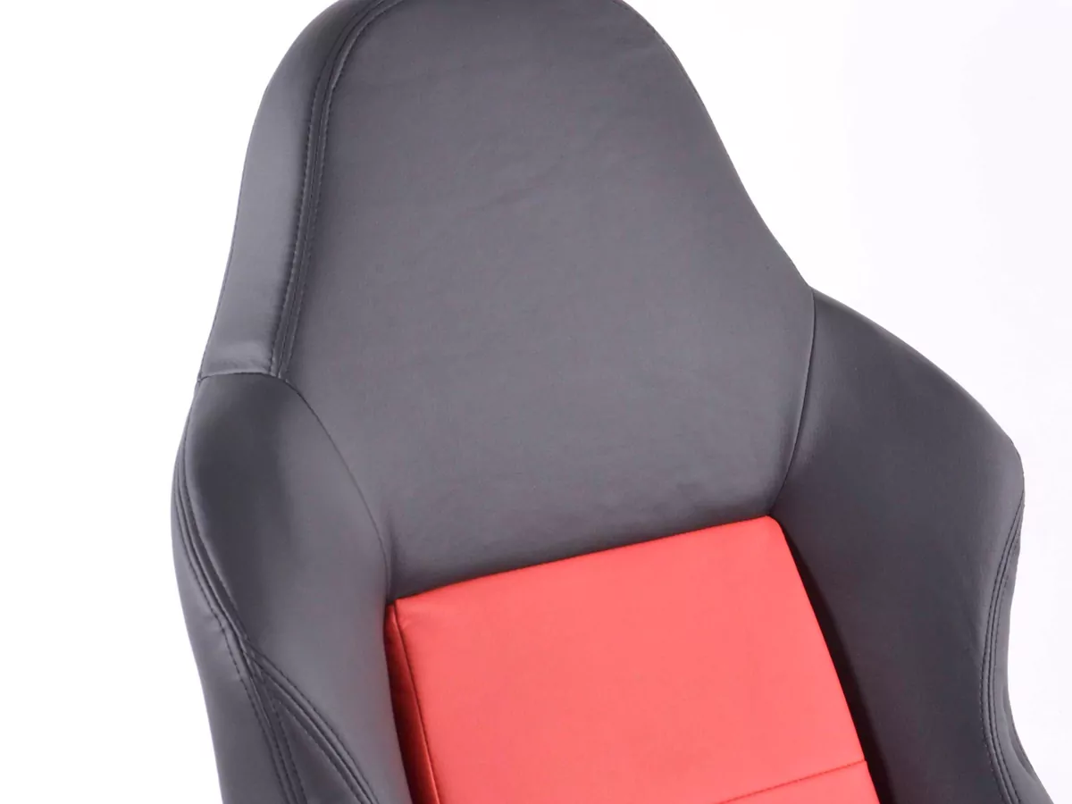 FK Sportsitz Bürodrehstuhl Santa Fe schwarz/rot Chefsessel Drehstuhl Bürostuhl