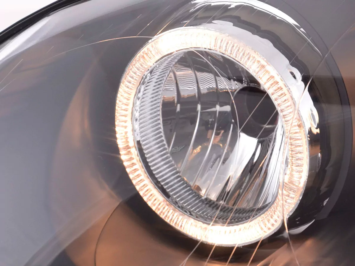 Scheinwerfer Set Angel Eyes VW Golf 5 Typ 1K Bj. 03-08 schwarz