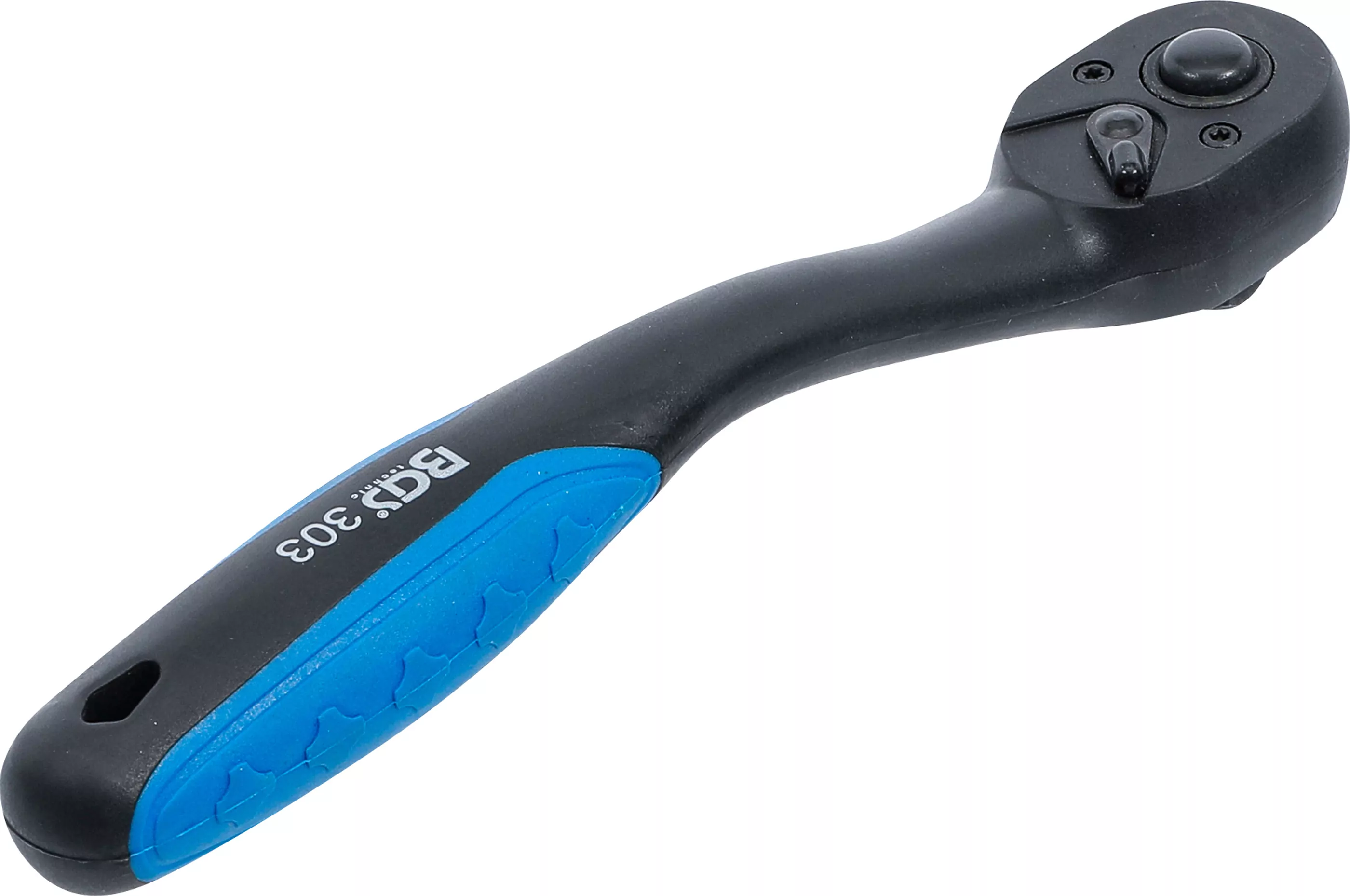 Umschaltknarre, kunststoff-ummantelt | Abtrieb Außenvierkant 10 mm (3/8")