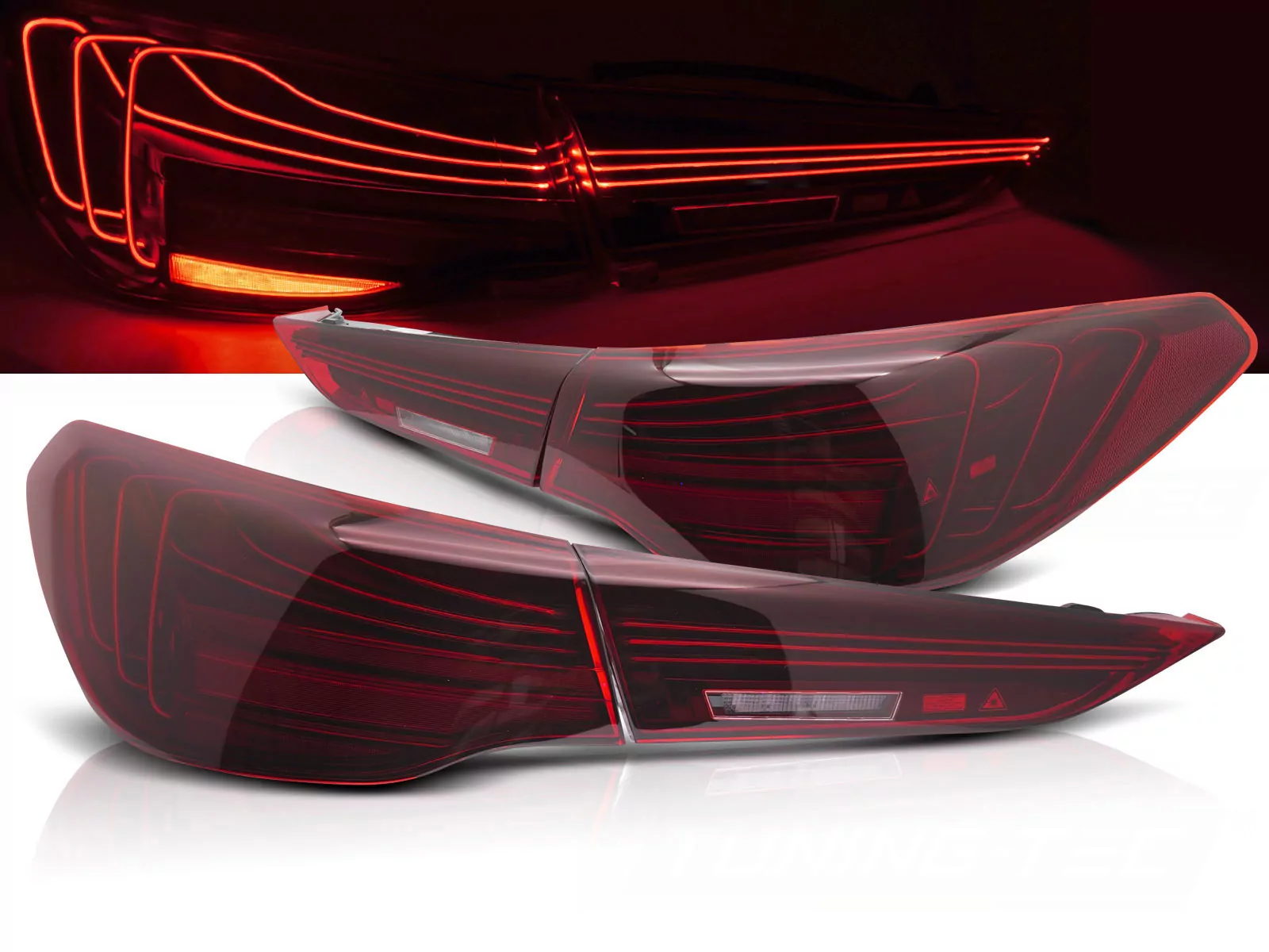 Led Tail Lights Red Seq Laser Look Fits Bmw G22 G23 20-