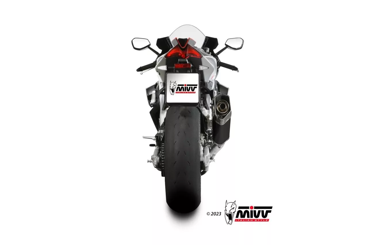 MIVV SR-1 Titan Schwarz Aprilia TUONO V4 1100-RSV 4 21-23