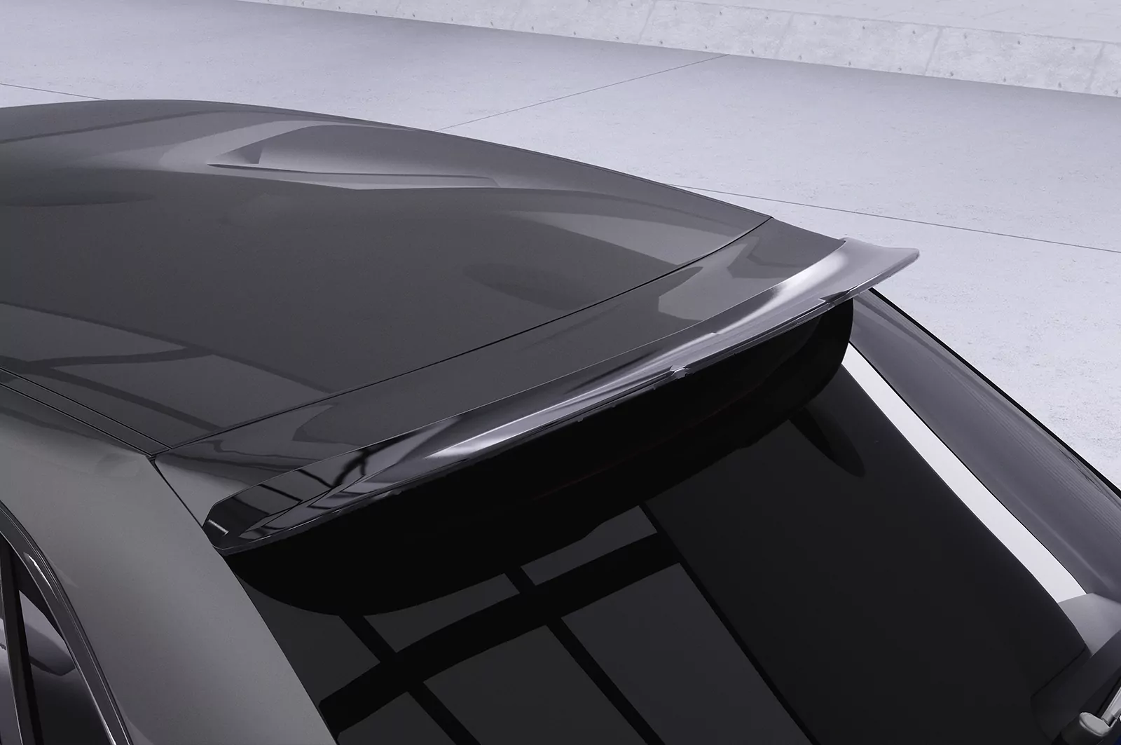 Heckflügel mit ABE für Audi A1 8X Sportback HF790 Strukturiert (schwarz matt)