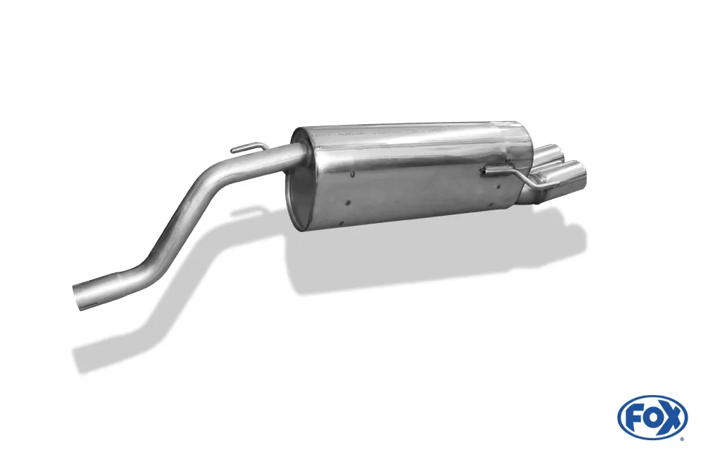 Fiat Grande Punto 199 - Benzin  Endschalldämpfer - 2x76 Typ 13