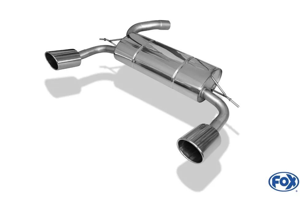 Ford Focus II RS  Endschalldämpfer rechts/links - 129x106 Typ 32 rechts/links