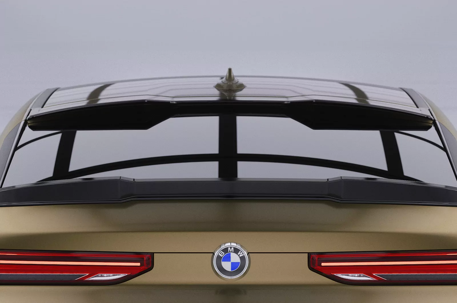 Heckflügel mit ABE für BMW X6 (G06) HF869 Schwarz Strukturiert