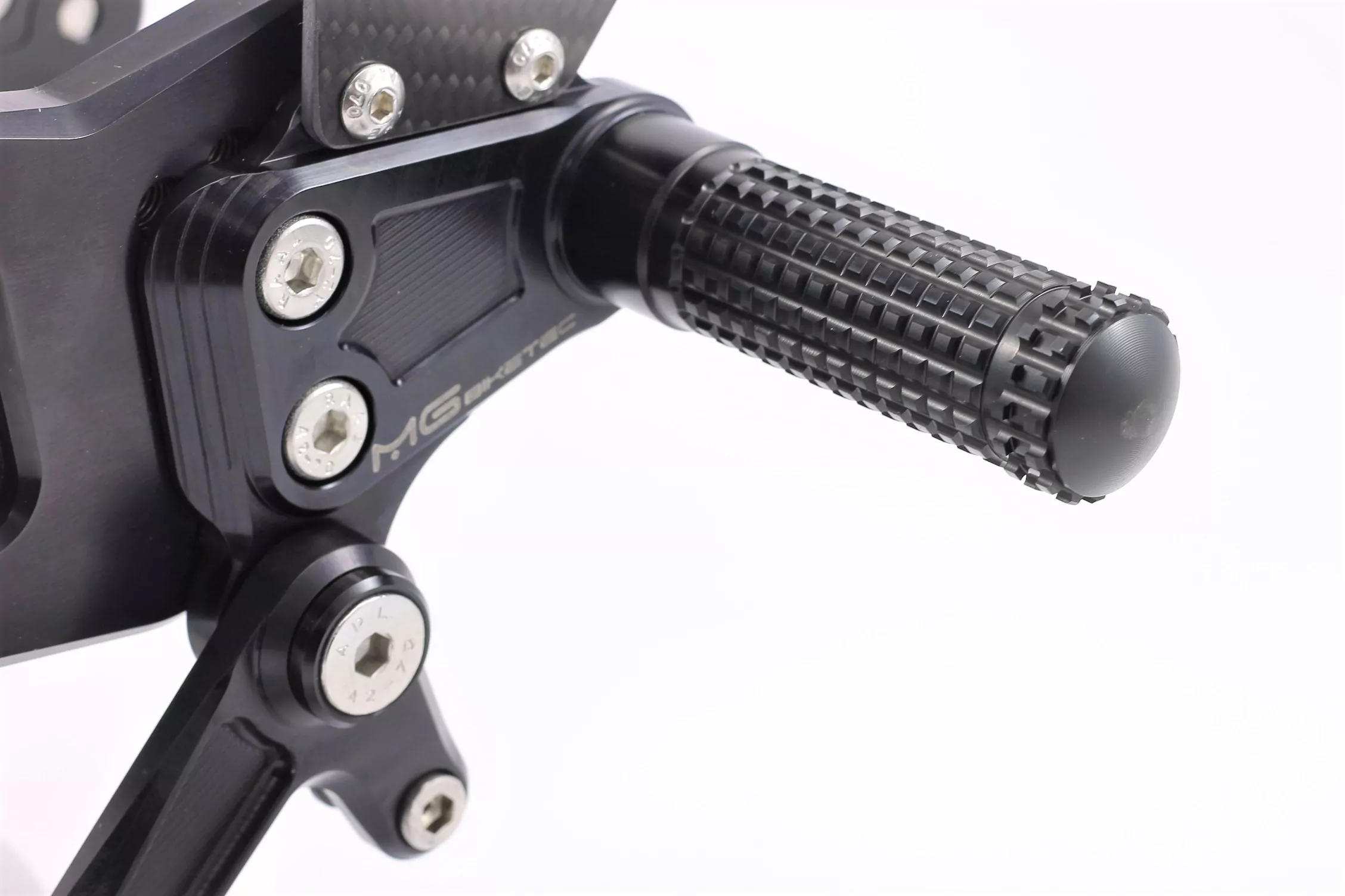 MG Biketec Sportfussrastenanlage / Rastenanlage / Fußrastenanlage mit ABE, gültig in D - A - CH für KTM 1190 RC8 ab 2008