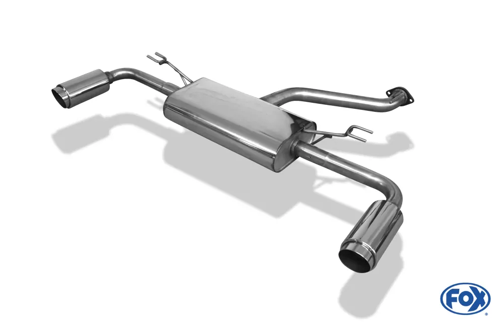 Hyundai i30 Turbo  Endschalldämpfer quer Ausgang rechts/links - 1x100 Typ 27 rechts/links