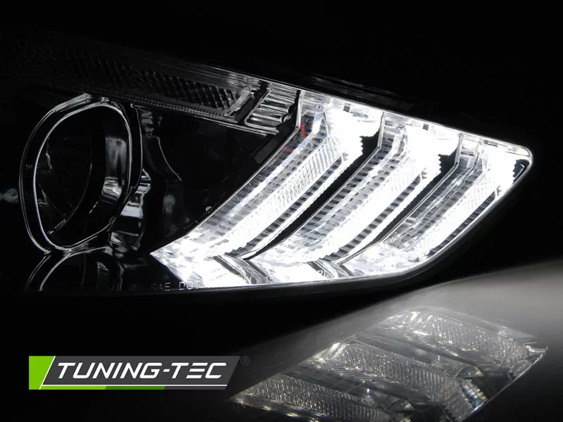 Ford Focus Mk3 15-18 Chrome Drl Led Seq Indicaor