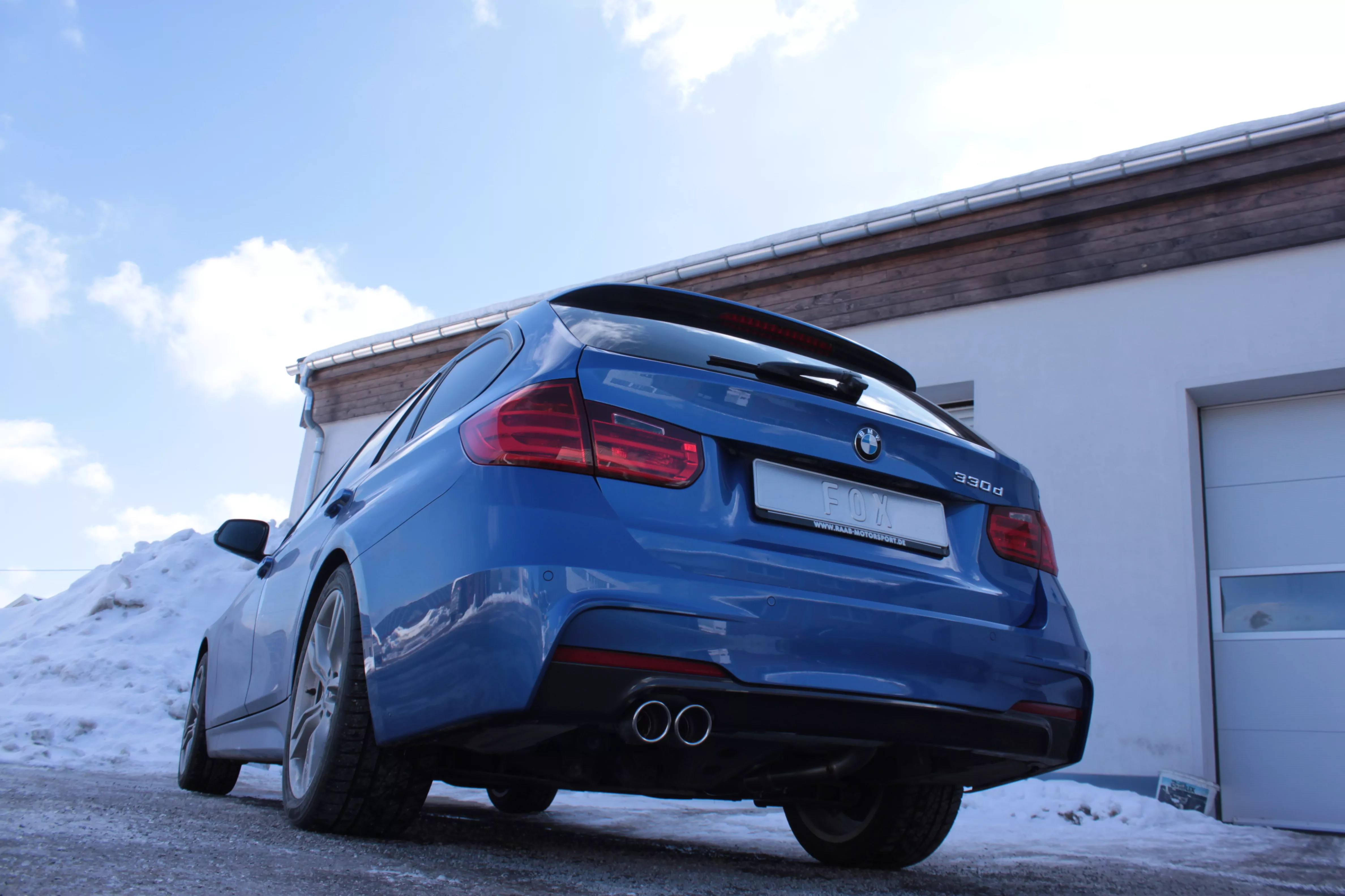 Audi A6 4G - 2,0l TFSI + 2,8l FSI Endschalldämpfer rechts/links zweiflutig - 2x90 Typ 13 rechts/links