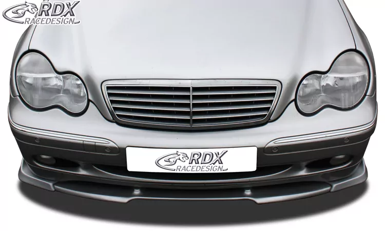 RDX Frontspoiler VARIO-X für MERCEDES C-Klasse W203 -03/2004 (Passend an Classic/Elegance Stoßstange) Frontlippe Front Ansatz Vorne Spoilerlippe