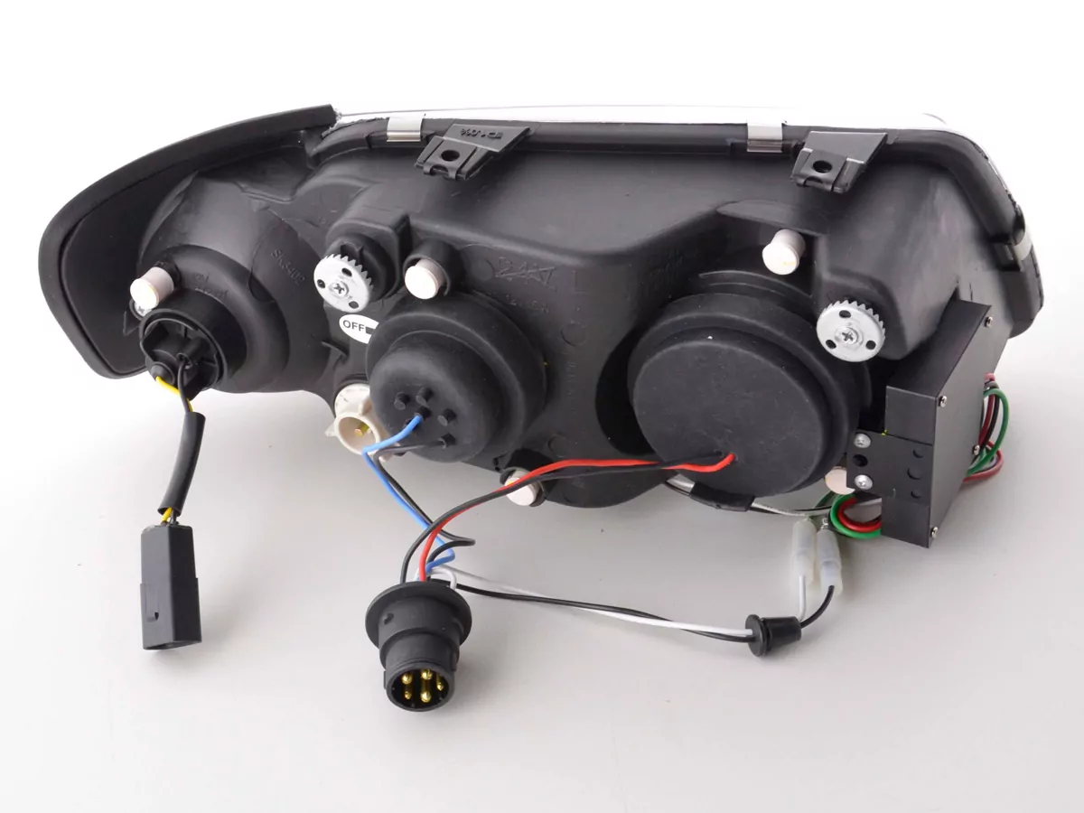 Scheinwerfer Set Daylight LED Tagfahrlicht Audi A3 Typ 8L Bj. 96-00 chrom