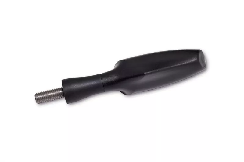 KOSO LED-Blinker Z1, schwarzes Kunststoffgehäuse, getöntes Glas E-geprüft