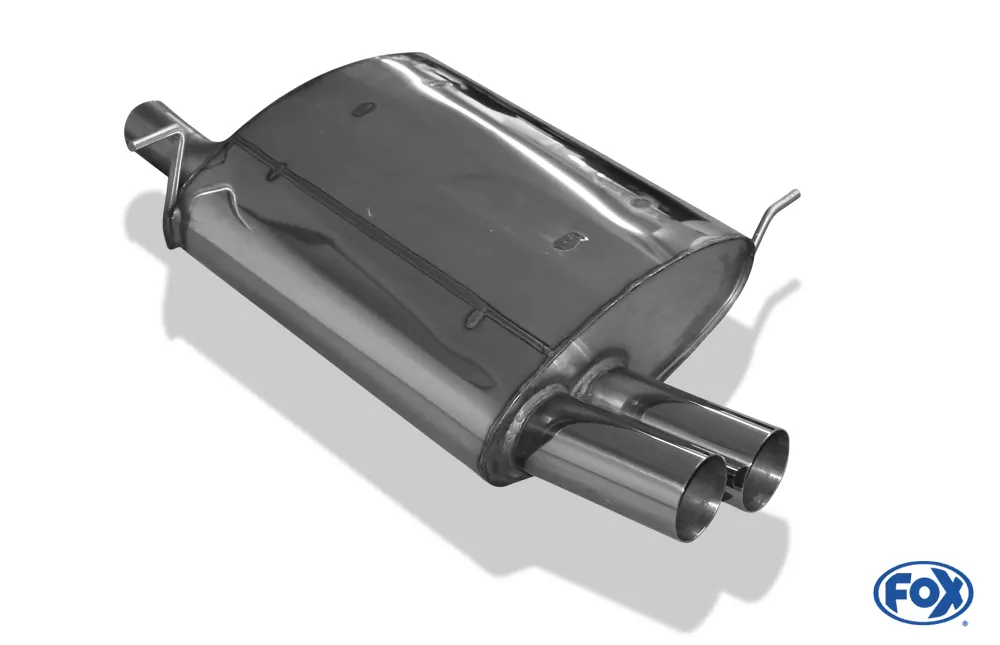 BMW Z3 Roadster & Coupe - E36  Endschalldämpfer - 2x70 Typ 10