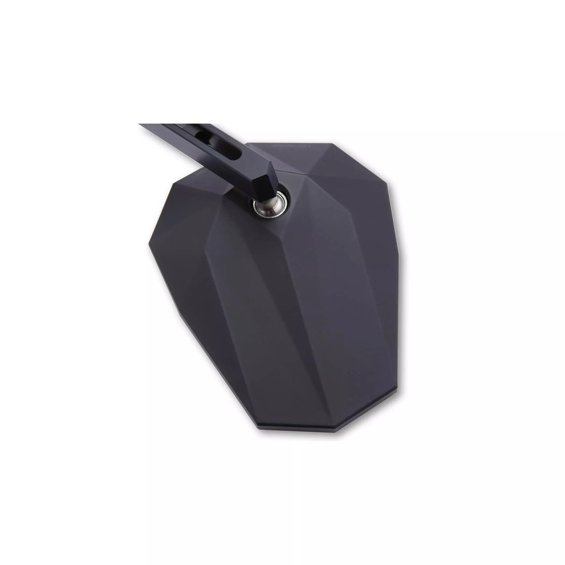 HIGHSIDER pro Handlebar Mirror Stealth-X1 Black (Pair)