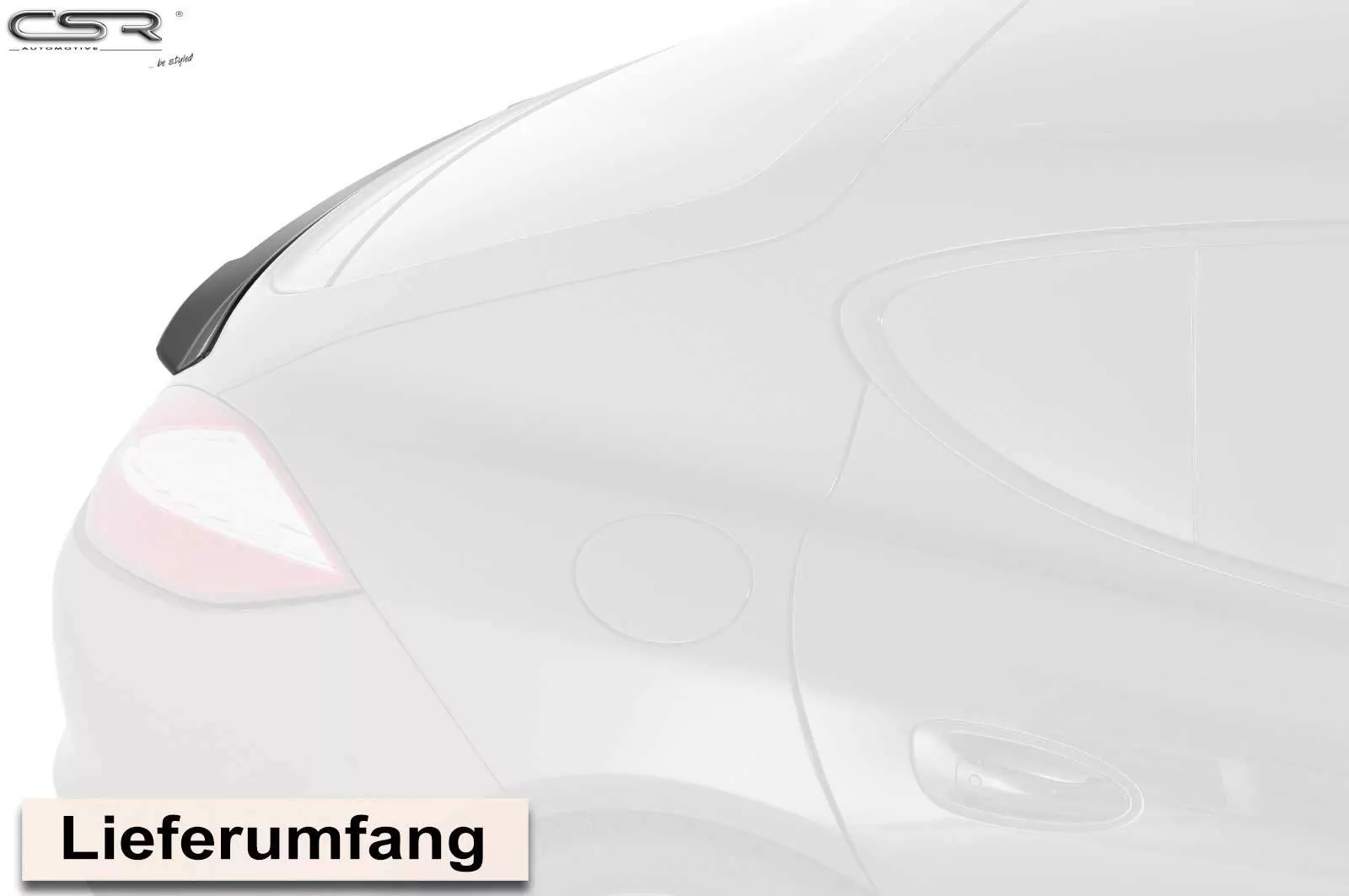 Heckflügel mit ABE für Porsche Panamera 970 HF718-M Carbon Look (matt)