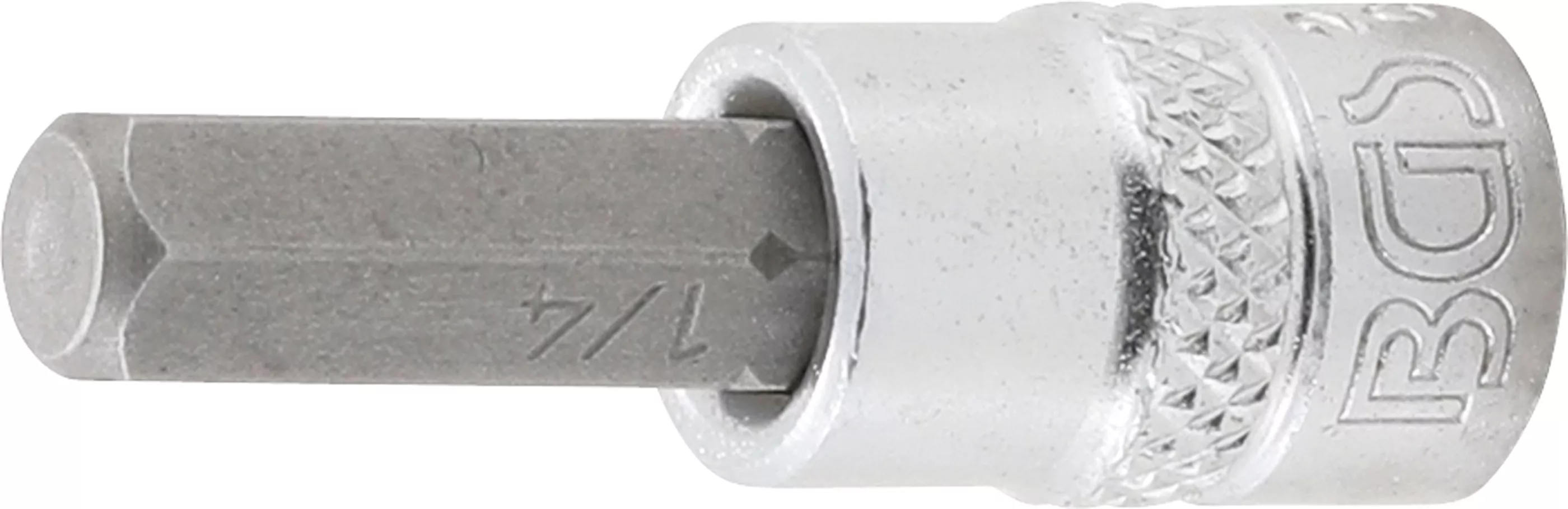 Bit-Einsatz | Antrieb Innenvierkant 6,3 mm (1/4") | Innensechskant 1/4"