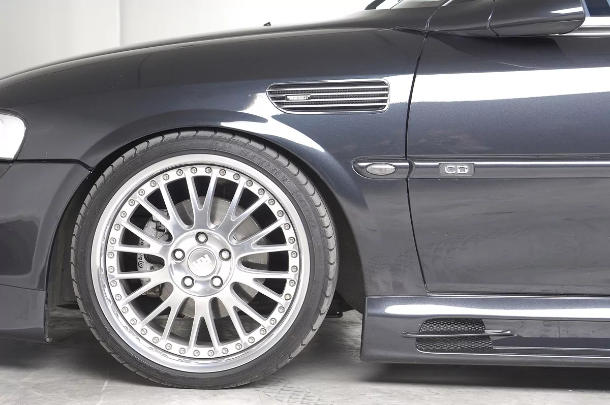 Rieger Seitenschweller für Opel Vectra B - Caravan   carbon optik