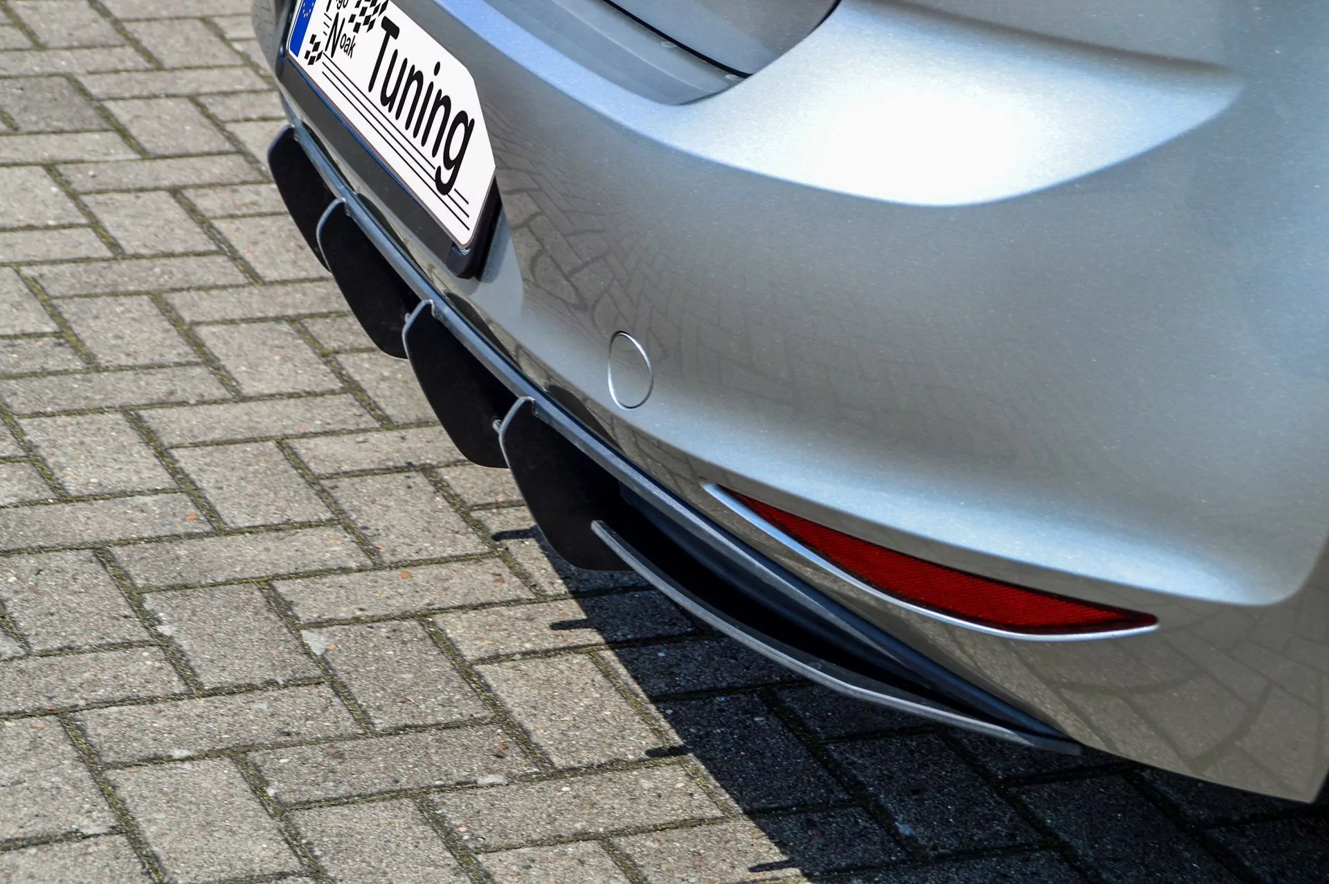 Racing Heckansatz Diffusor für VW Golf 7 Standart 2012-2017