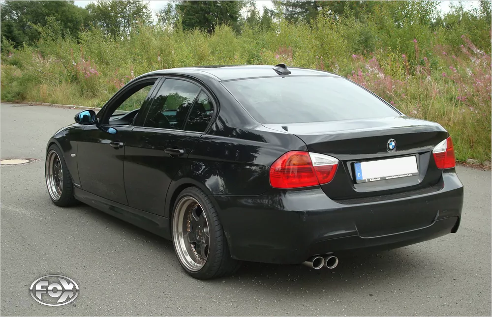 BMW E90/91/92 - 325d/ 330d  Endschalldämpfer - 2x80 Typ 25