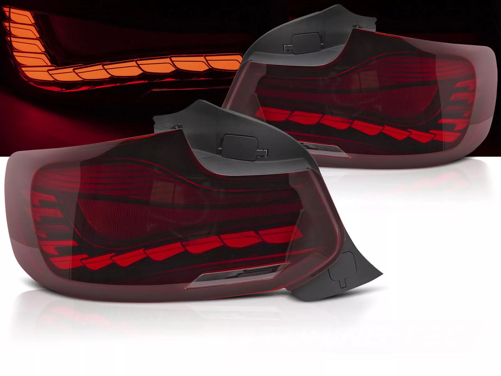 Oled Tail Lights Red Fits Bmw F22 F23 F87 14-21