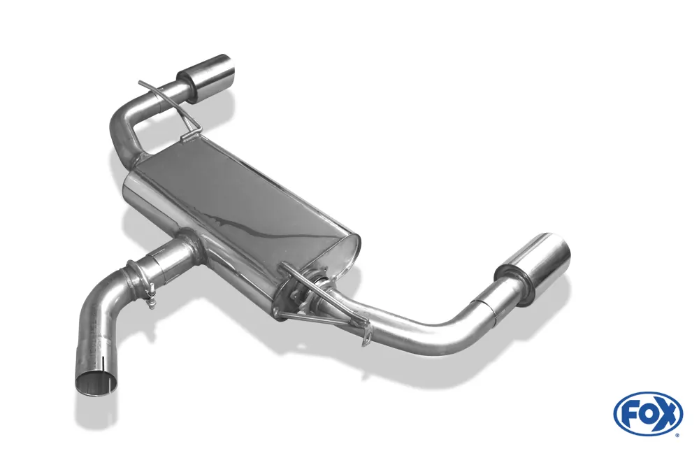 VW Beetle 2,0l - 16 (5C) Coupe & Cabrio  Endschalldämpfer Ausgang rechts/links - 1x100 Typ 25 rechts/links
