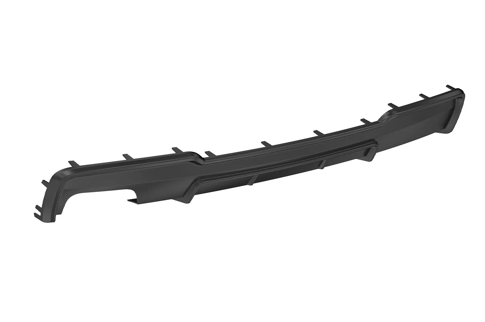 Heckansatz für BMW 5er F10 / F11 HA264-M Carbon Look (matt)