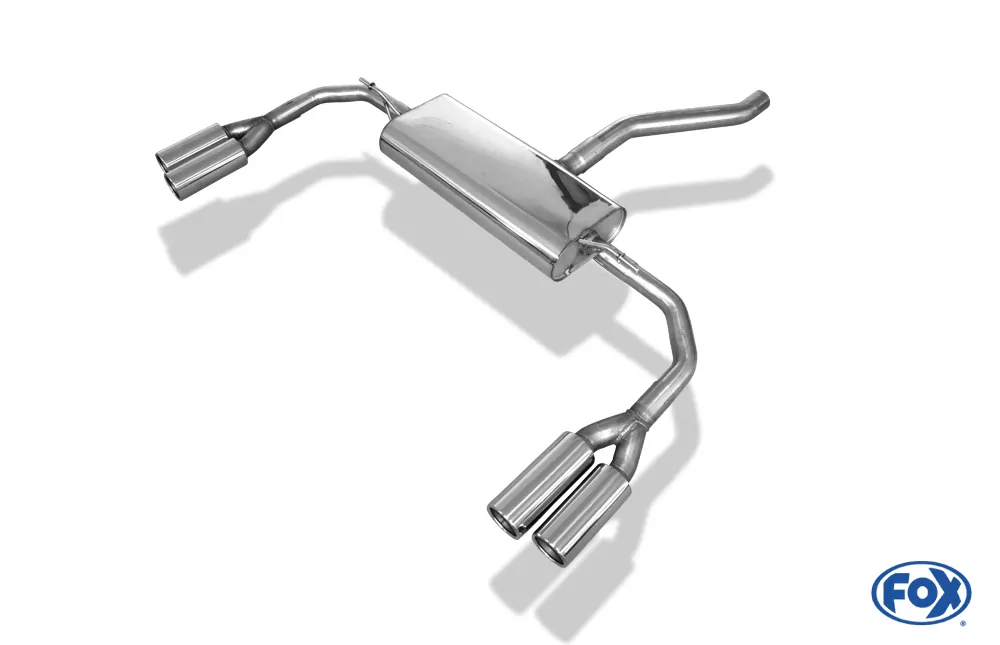 Mercedes CLA - C117/ X117 Frontantrieb  Endschalldämpfer quer Ausgang rechts/links - 2x80 Typ 12 rechts/links