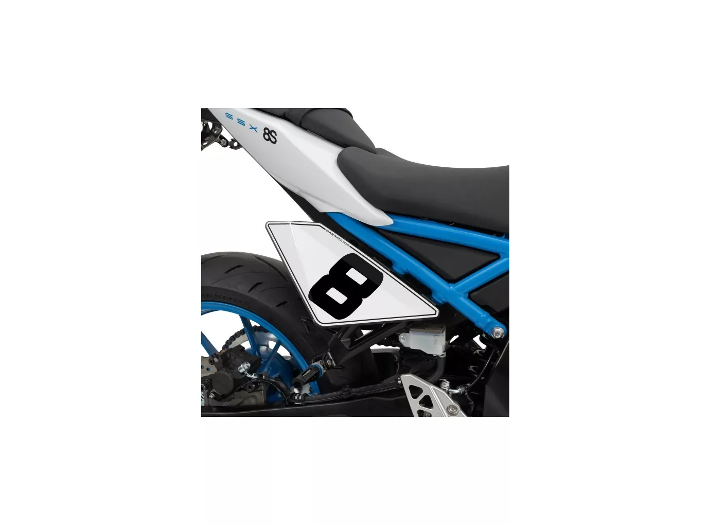 Barracuda Nummerntafel Suzuki GSX-8S ab Modelljahr 2023-