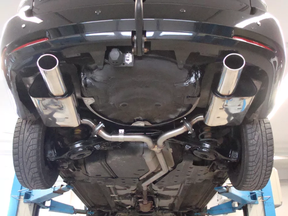 Mazda 6 GG/GY nicht Facelift  Endschalldämpfer rechts/links mit Y-Verbindungsrohr - 115x85 Typ 32 rechts/links