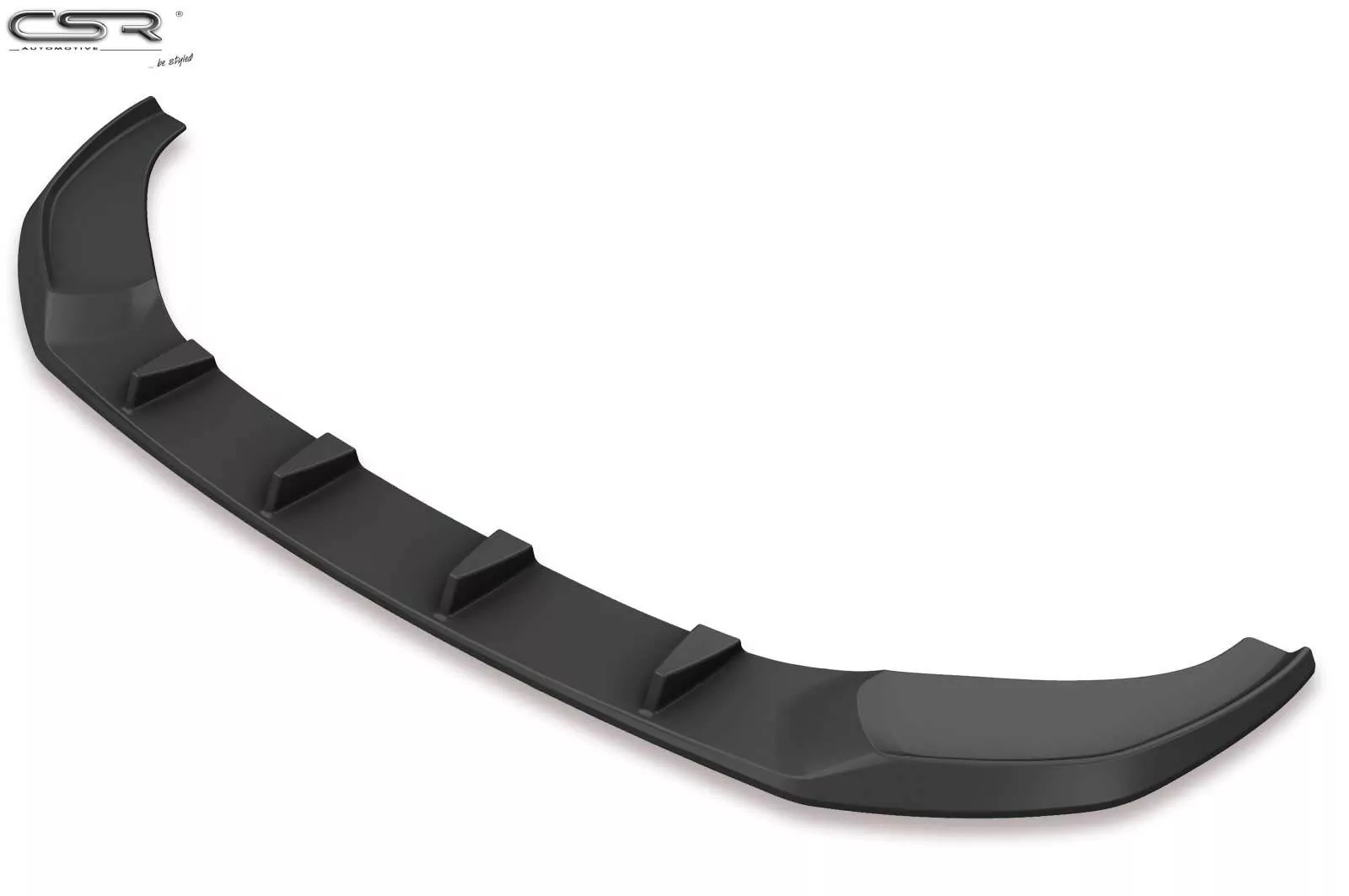 Cup-Spoilerlippe mit ABE für Audi A6 C8 4K S-Line / S6 C8 4K CSL413-M Carbon Look (matt)