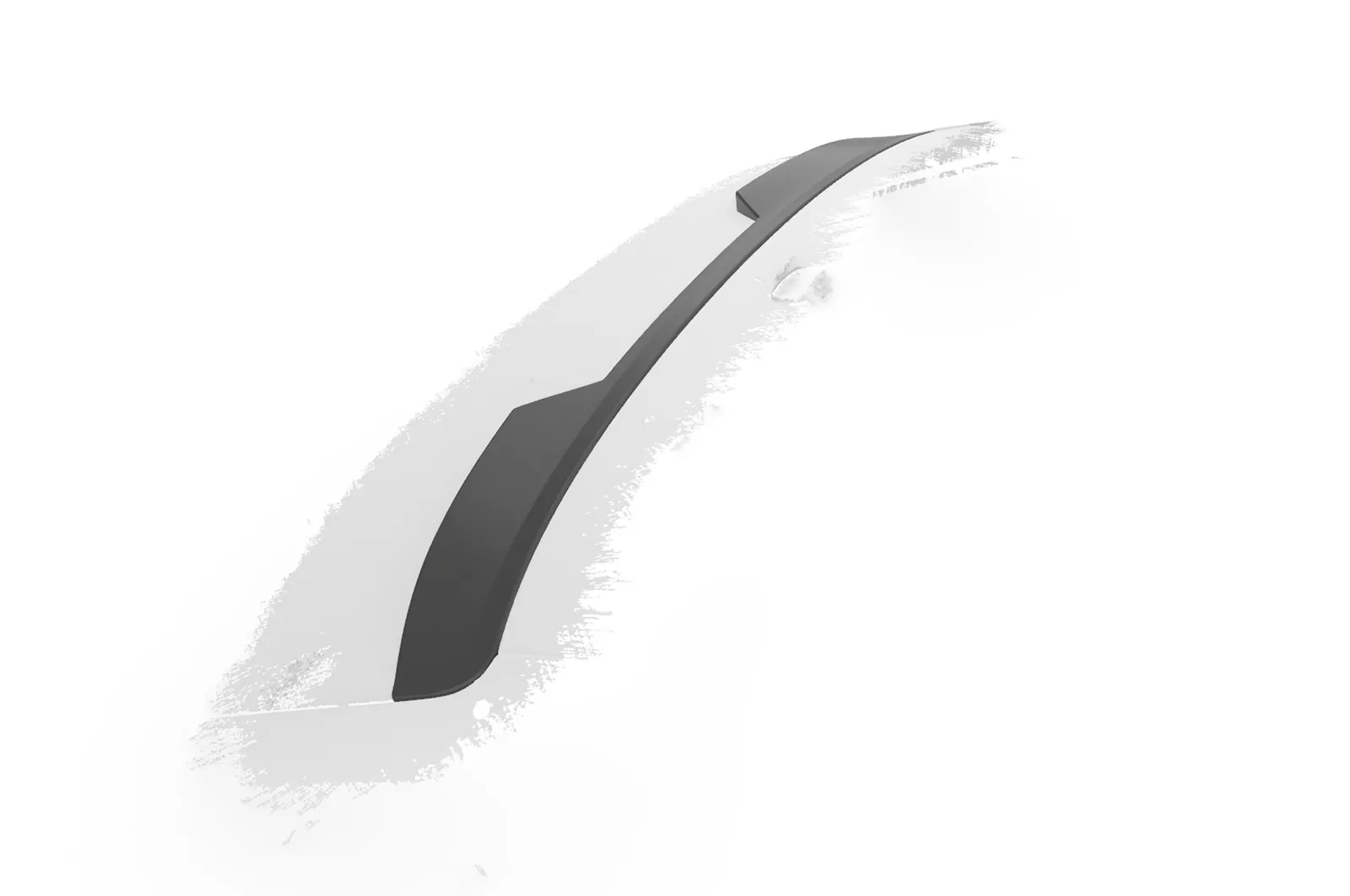 Heckscheibenblende für Audi A3 / S3 / RS3 (8Y) Limousine HSB086 Schwarz Strukturiert