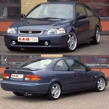 K.A.W. PlusKit Sportfahrwerk für Honda Civic Aerodeck (MA/MB/MC) ab 04/1998 bis 02/2001