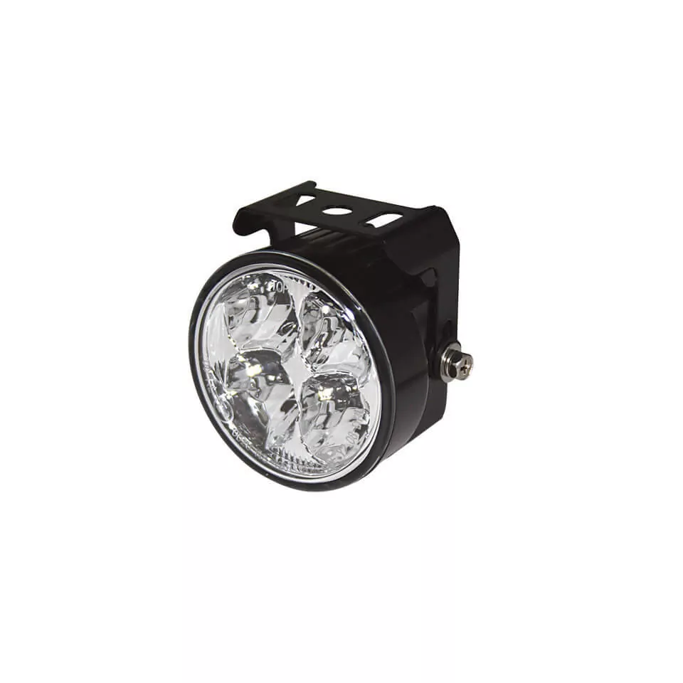 HIGHSIDER pro LED Daytime Running Light Black Round (1pc)