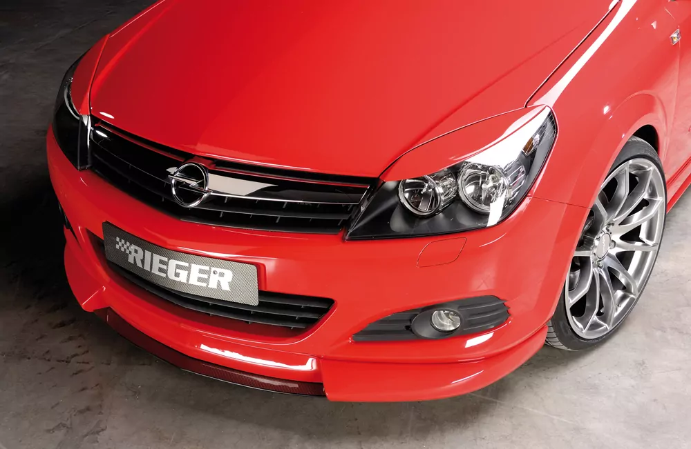 Rieger Spoilerlippe für Opel Astra H Twin-Top | Cabrio 09.05- nicht für OPC