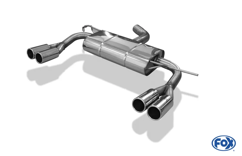 VW Touran Cross GTD  Endschalldämpfer Ausgang rechts/links - 2x76 Typ 12 rechts/links