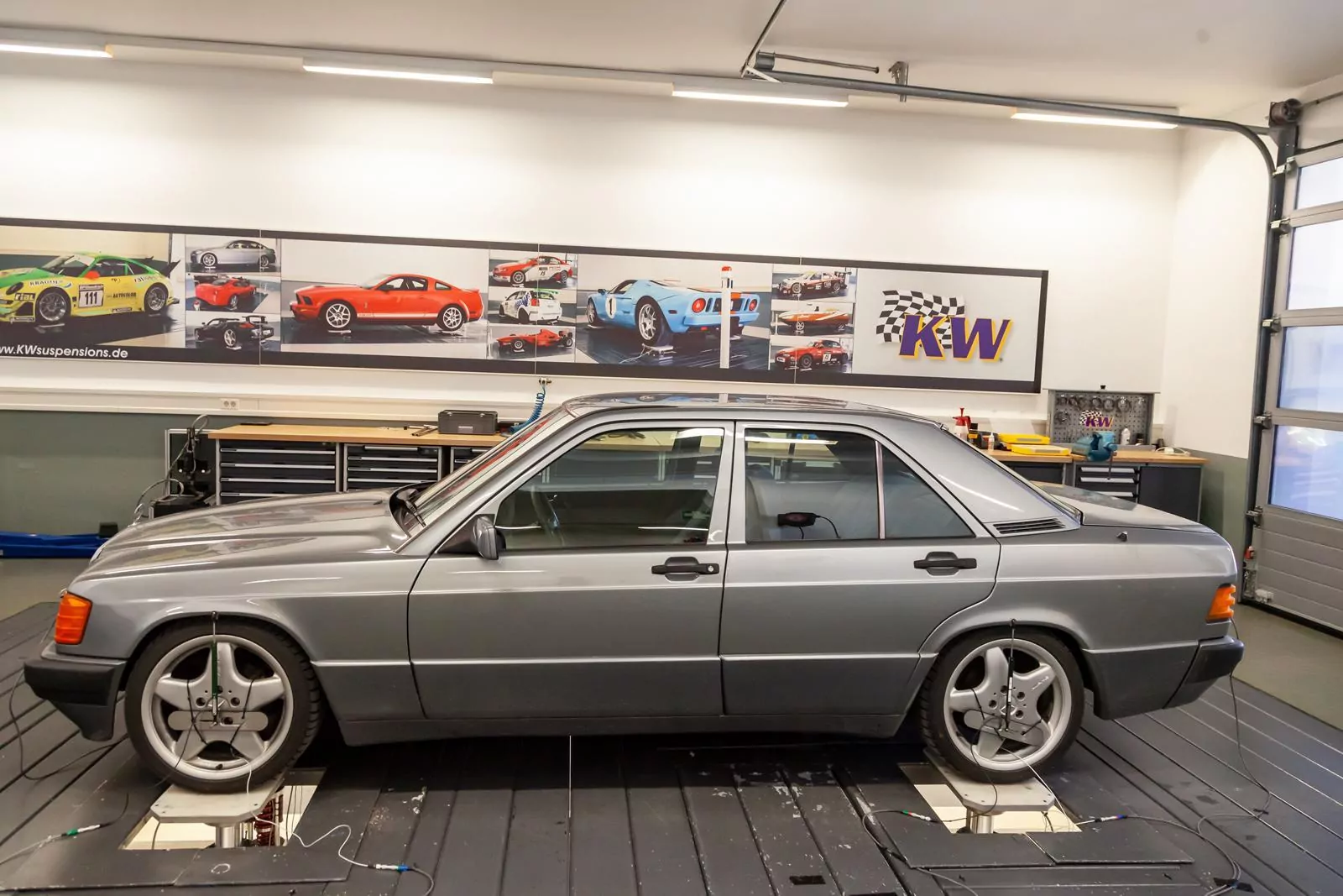 KW Gewindefahrwerk V3 inox MERCEDES-BENZ 190 (W201) 10/1982-08/1993