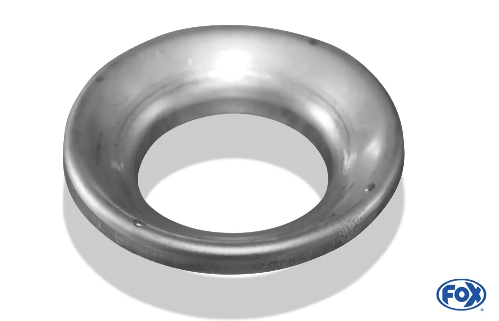 Deckel aufgestellt für Endrohr rund  Ø90mm - Loch: 48mm