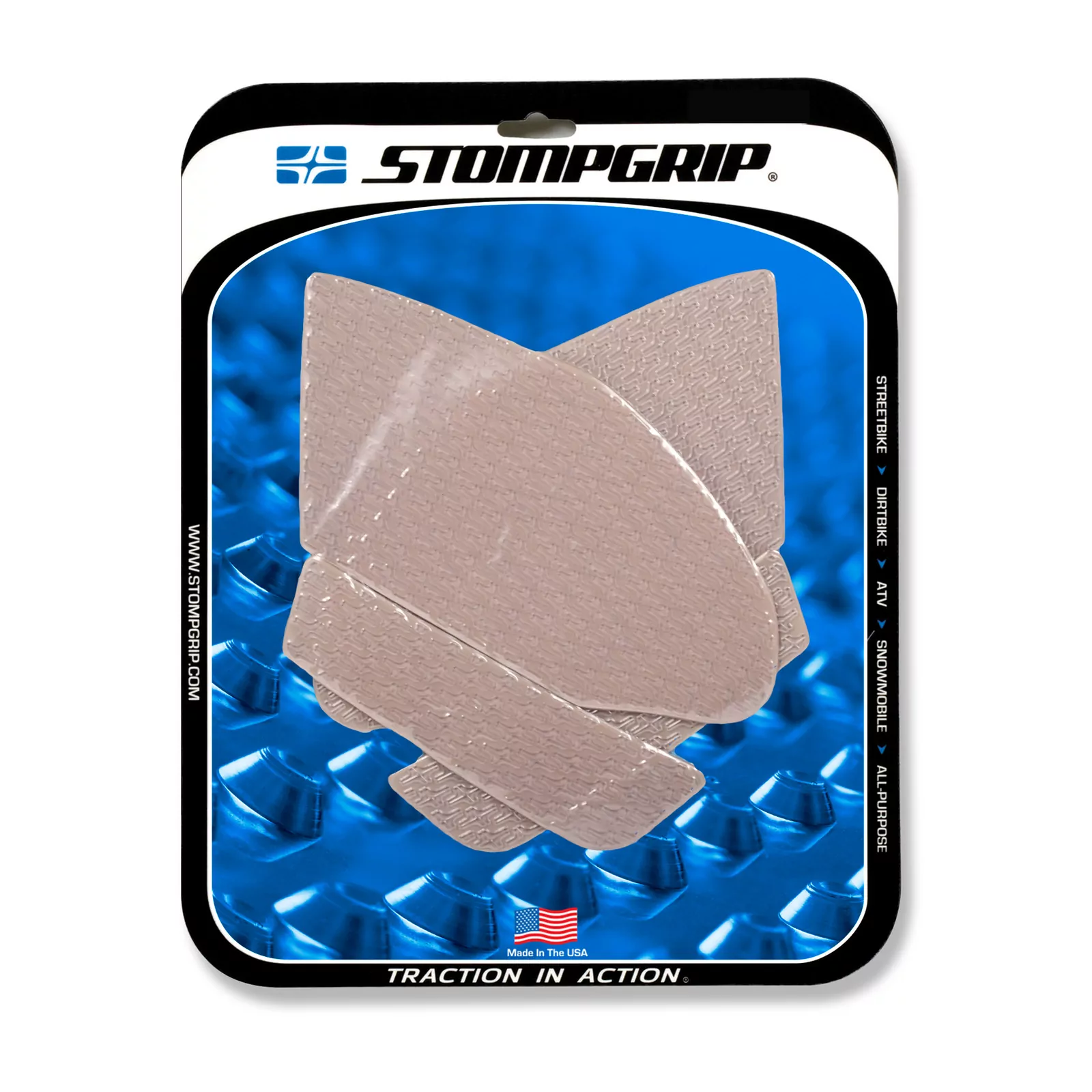 Stompgrip Traction Pad Icon für Suzuki GSX-R 1000 17-22 Klar