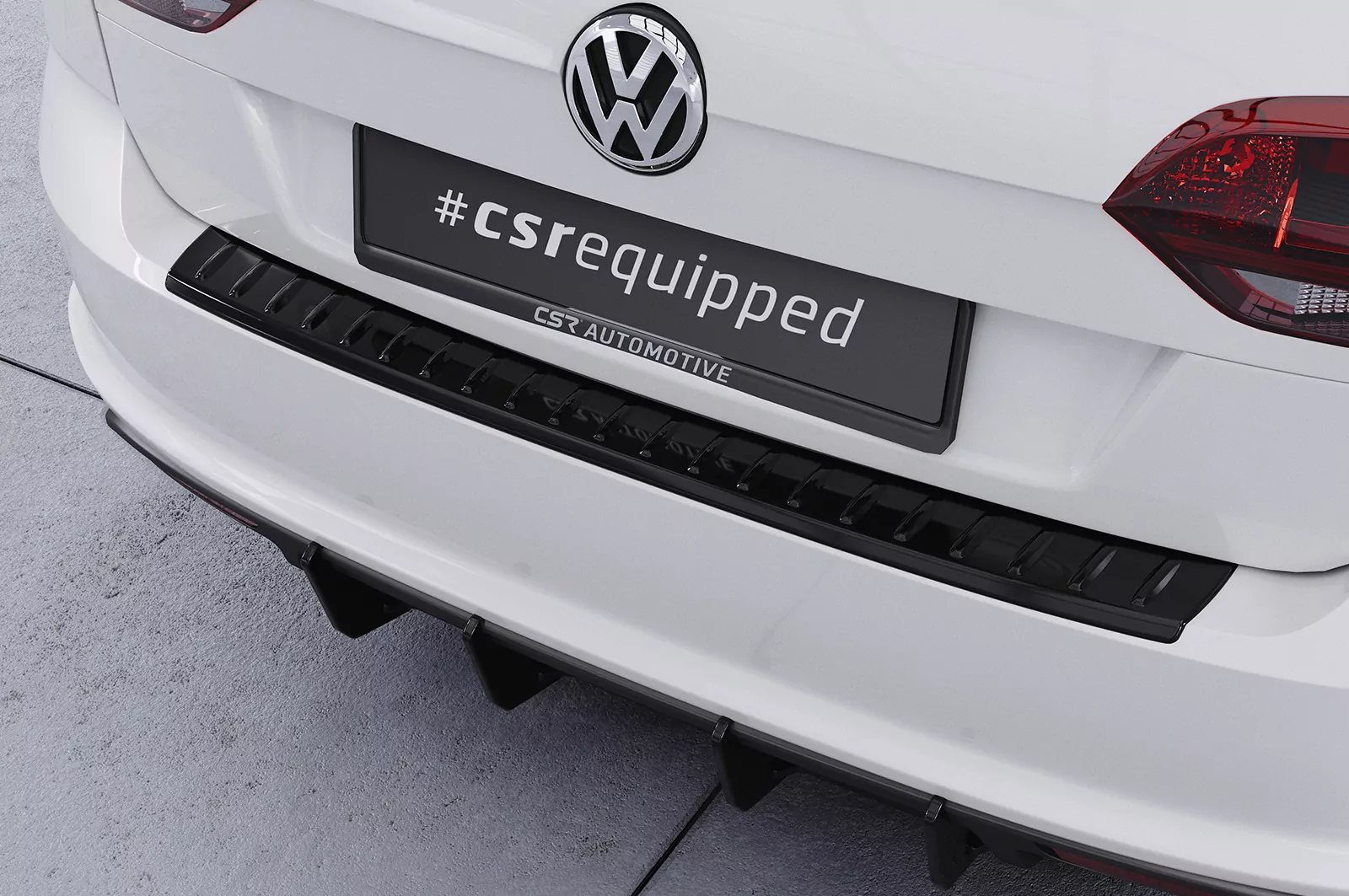 Racing Diffusor / Heckansatz für VW Golf 7 (Typ AU) GTD Variant HA358