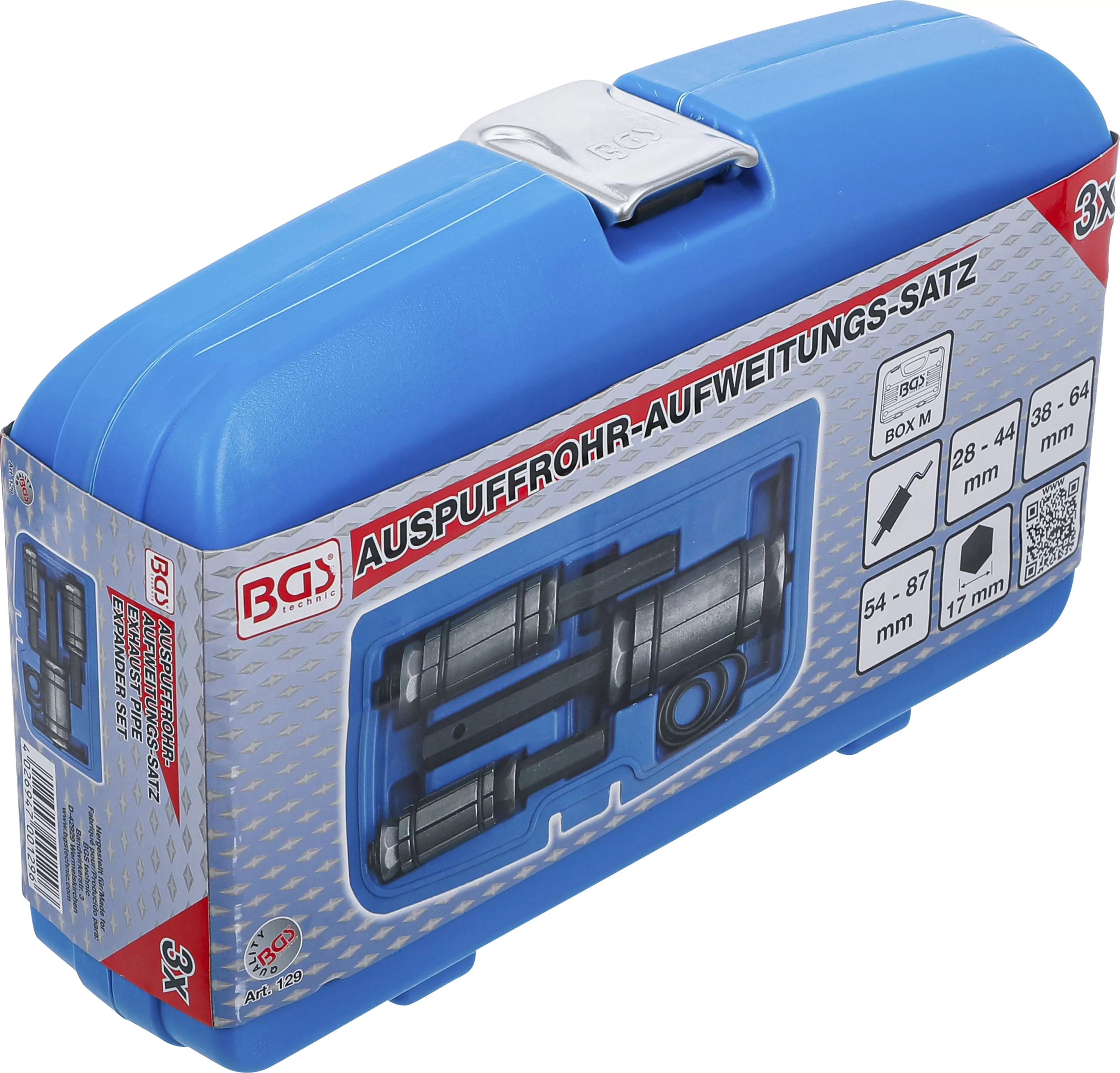 Auspuffrohr-Aufweitungs-Satz | 3-tlg.