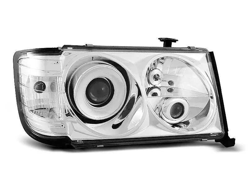 Headlights Chrome Fits Mercedes W124 E-Klasse 05.93 - 06.95
