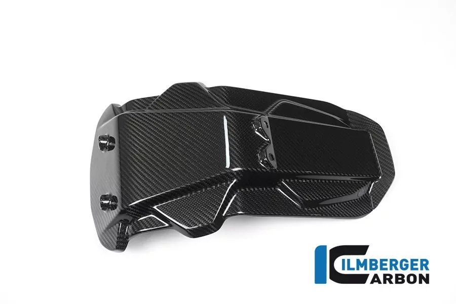 Ilmberger Carbon Backplate auf Kennzeichenhalter