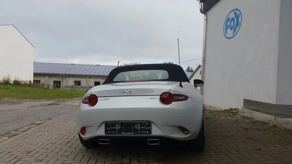 Mazda MX5 - ND  Endschalldämpfer quer Ausgang rechts/links - 1x145x65 Typ 59 rechts/links