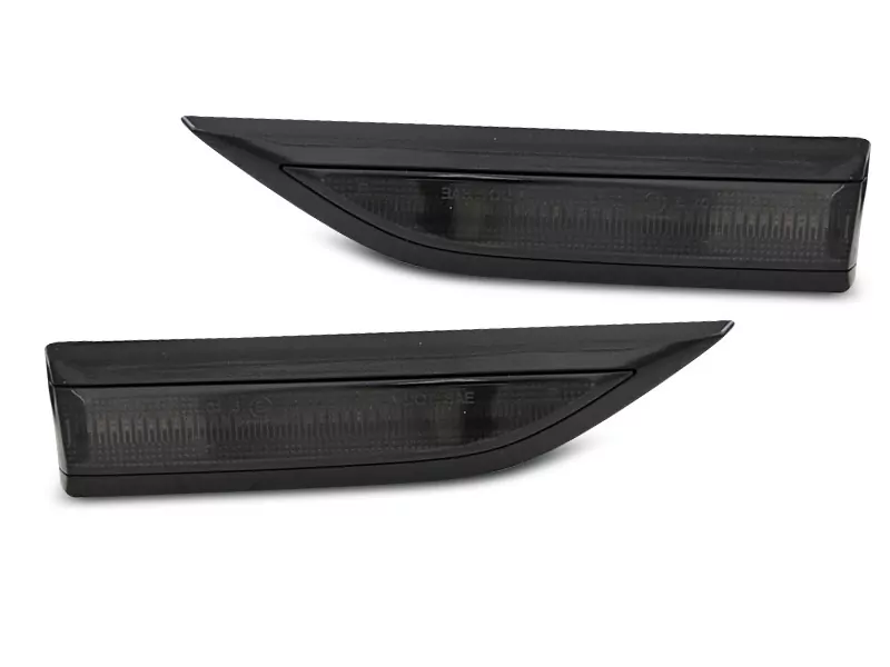 Side Direction Black Smoke Led Seq Fits Vw T6 15-19