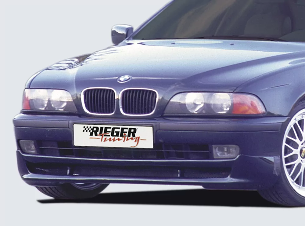 Rieger Spoilerlippe für BMW 5er E39 | Lim. 12.95-12.02 nur für Fzg. mit eckige Nebelscheinwerfer