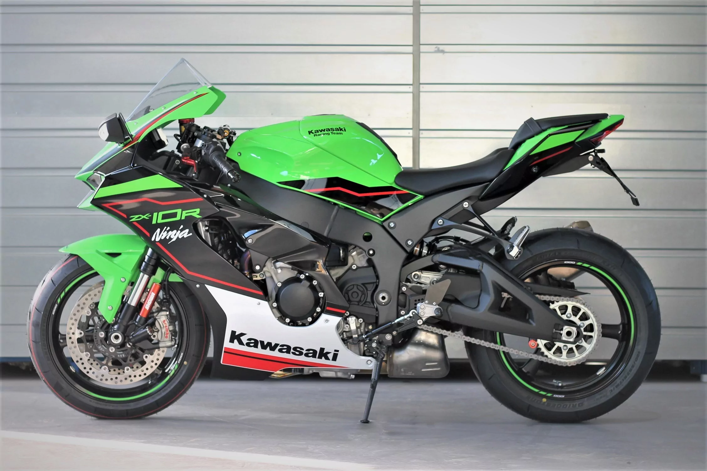 MG Biketec Sportfussrastenanlage / Rastenanlage / Fußrastenanlage mit ABE, gültig in D - A - CH für Kawasaki ZX-10R ab 2016-2020